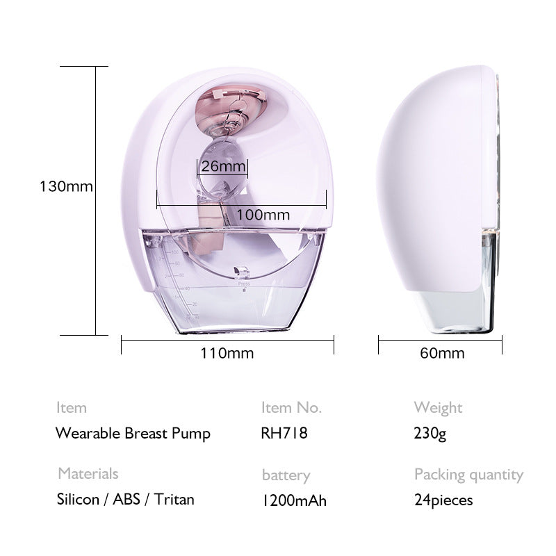 Wearable Electric Breast Pump