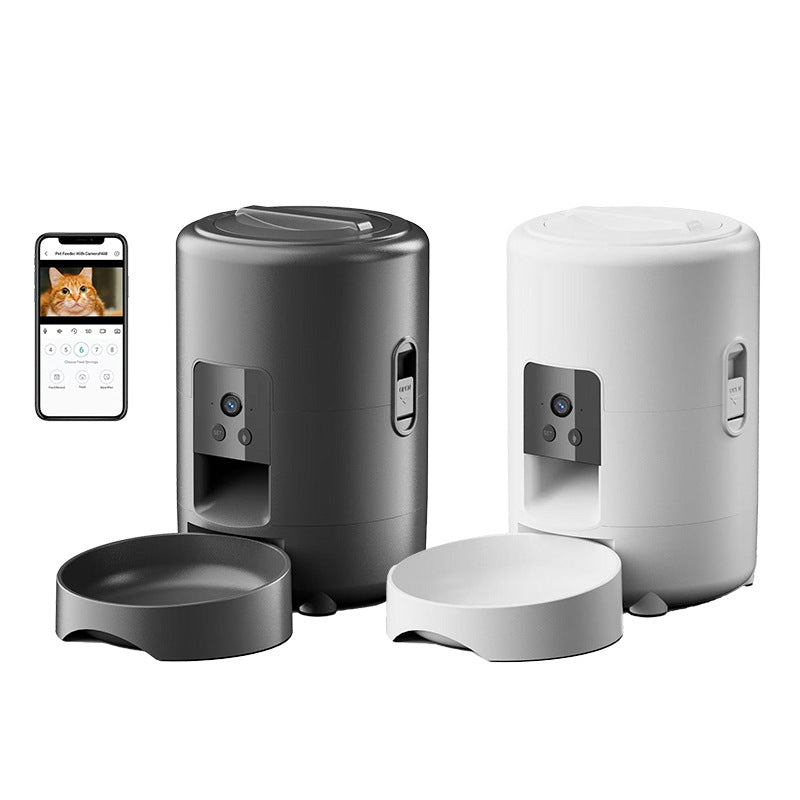 Smart Pet Feeder with Timer and WiFi Control