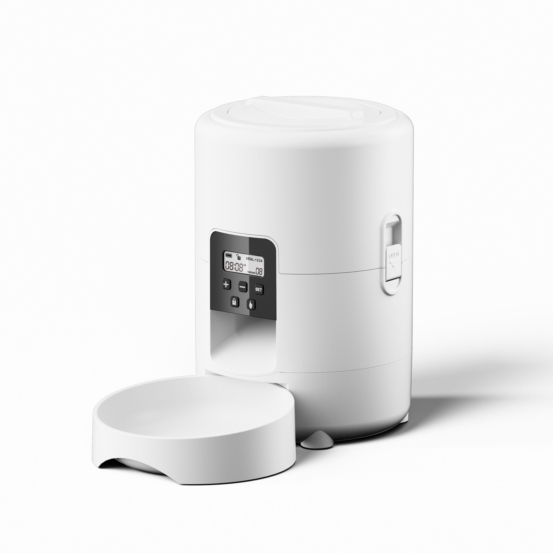 Smart Pet Feeder with Timer and WiFi Control